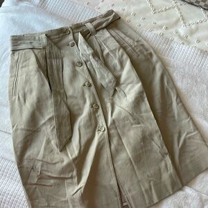 Vintage 90’s Button Front Skirt, 12